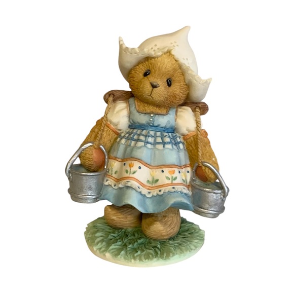 Cherished Teddies Other - Cherished teddies Tulips Blossom with Friendship Katrien vintage 1996 figurine